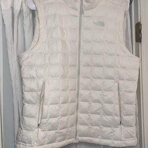 The North Face Women's Cream Quilted Vest